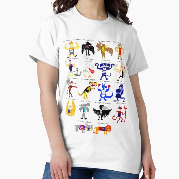 Poorly Drawn AFL - Adult & Kids T-Shirts, Sweatshirts & Hoodies apparel design preview 1