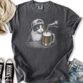 Beer Cat - Adult & Kids T-Shirts, Sweatshirts & Hoodies apparel design preview 1