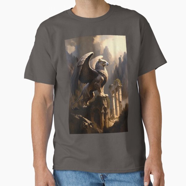 Storm Guardian Griffin Fantasy Design - Adult & Kids T-Shirts, Sweatshirts & Hoodies apparel design preview 1