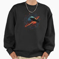 Roci flying by Saturn Sci-fi - Adult & Kids T-Shirts, Sweatshirts & Hoodies apparel design preview 1