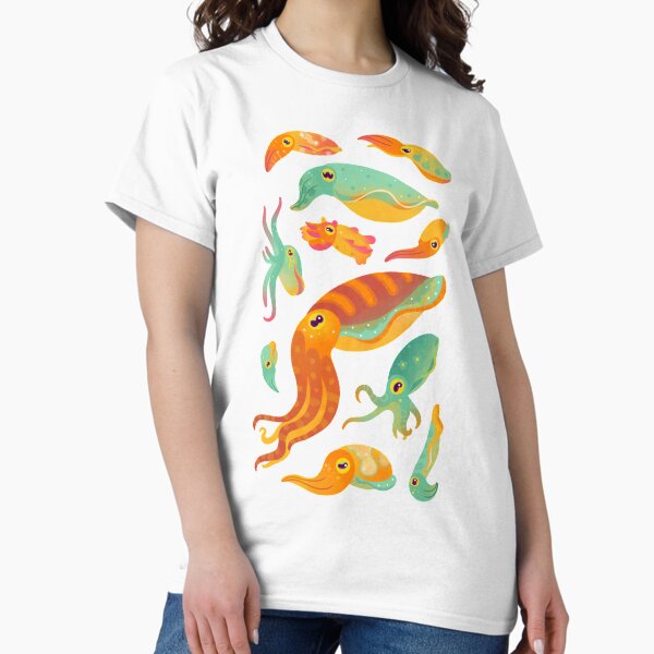 Cuttlefish - Adult & Kids T-Shirts, Sweatshirts & Hoodies apparel design preview 1