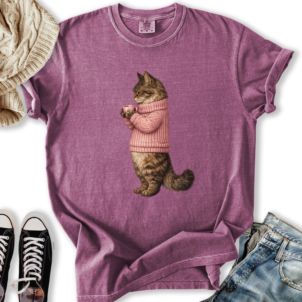 Cozy Maine Coon Cat - Adult & Kids T-Shirts, Sweatshirts & Hoodies apparel design preview 2