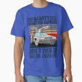 Classic Vintage Marty Whatever Happens Don't Ever Go - Adult & Kids T-Shirts, Sweatshirts & Hoodies apparel design preview 1