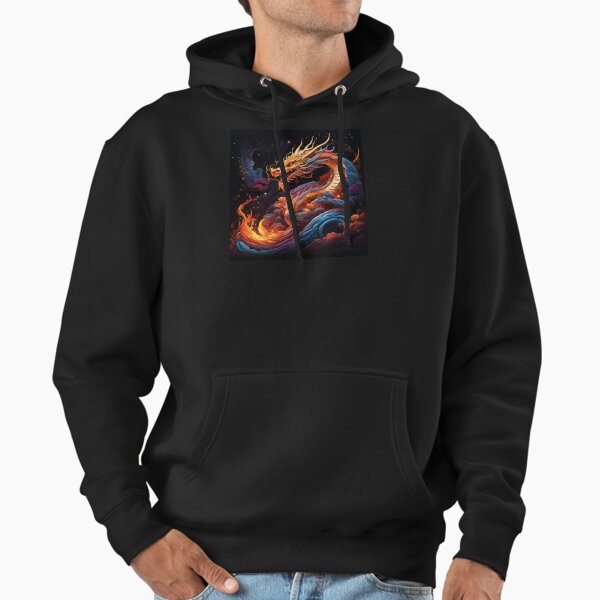 Night dragon in the sky,Legendary Animals,dragon - Adult & Kids T-Shirts, Sweatshirts & Hoodies apparel design preview 1