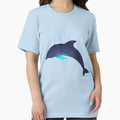 Dolphin Template Legendary Animals - Adult & Kids T-Shirts, Sweatshirts & Hoodies apparel design preview 1