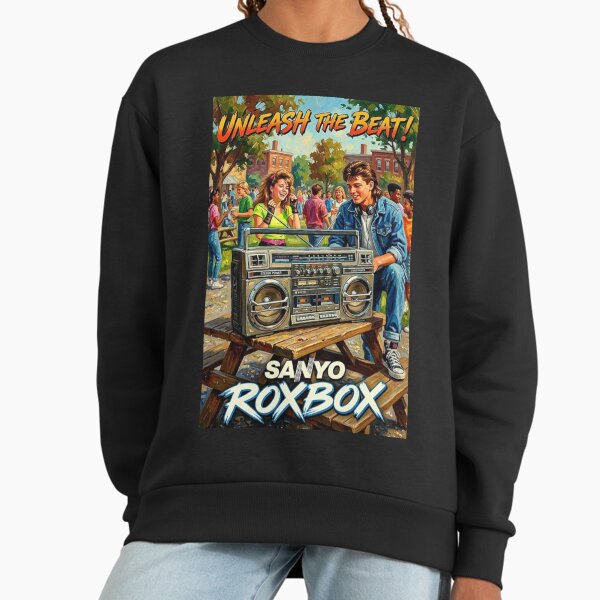 Turn It Up: An 80s Boombox Tribute - Adult & Kids T-Shirts, Sweatshirts & Hoodies apparel design preview 1