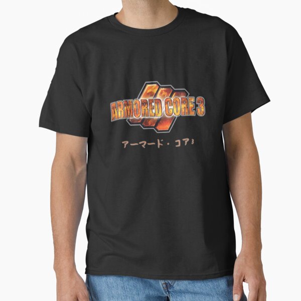 Armored Core 3 Japanese Text - Adult & Kids T-Shirts, Sweatshirts & Hoodies apparel design preview 1