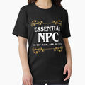 Essential NPC Non-Playable Character Gaming - Adult & Kids T-Shirts, Sweatshirts & Hoodies apparel design preview 1