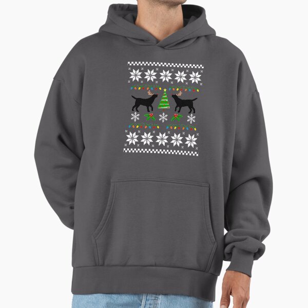 Black Labrador Rudolph Reindeer Christmas - Adult & Kids T-Shirts, Sweatshirts & Hoodies apparel design preview 1