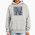 Snowy Winter Cherry Blossoms - Adult & Kids T-Shirts, Sweatshirts & Hoodies apparel design preview 1
