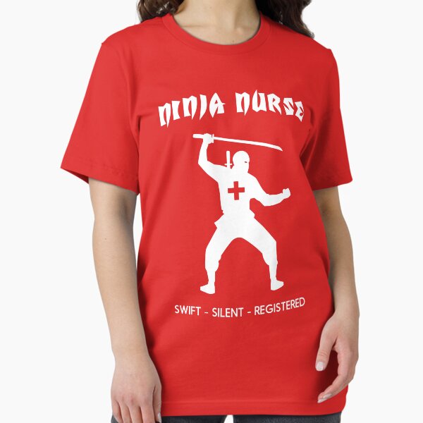 Ninja Nurse Swift, Silent, Registered - Adult & Kids T-Shirts, Sweatshirts & Hoodies apparel design preview 1