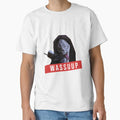 Wassup scream scary movie fun - Adult & Kids T-Shirts, Sweatshirts & Hoodies apparel design preview 1