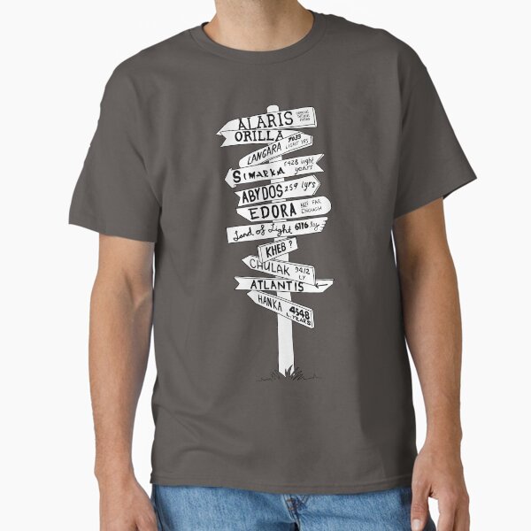 M*A*S*H Stargate signpost - Adult & Kids T-Shirts, Sweatshirts & Hoodies apparel design preview 1