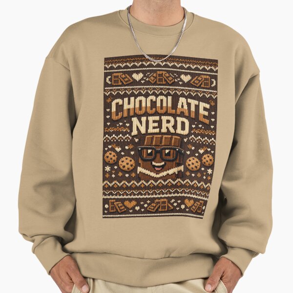 Chocolate nerd, great knitting picture - Adult & Kids T-Shirts, Sweatshirts & Hoodies apparel design preview 1