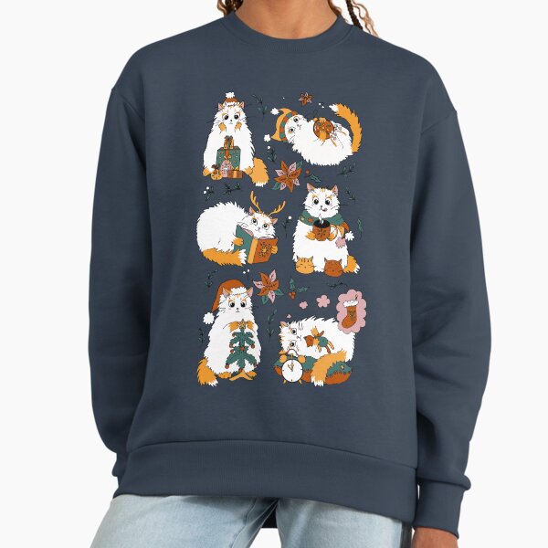 Christmas cats - Adult & Kids T-Shirts, Sweatshirts & Hoodies apparel design preview 1