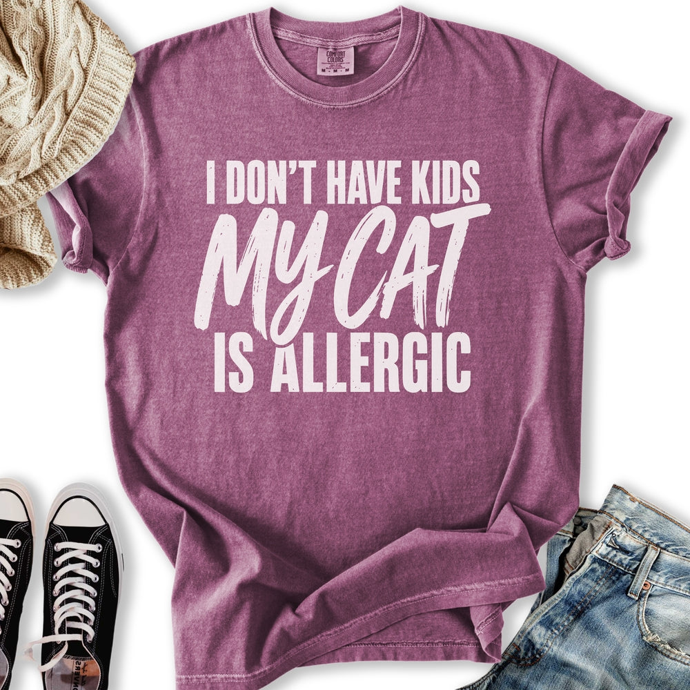 My Cat Is Allergic - Adult & Kids T-Shirts, Sweatshirts & Hoodies apparel design preview 1