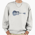 Nature Guitar Musical Notes Blues - Adult & Kids T-Shirts, Sweatshirts & Hoodies apparel design preview 1