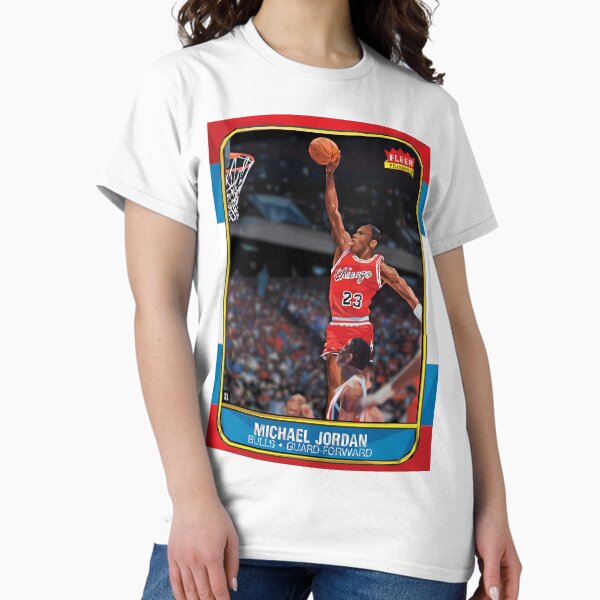 MJ rookie basketball card remade with over 1,800 - Adult & Kids T-Shirts, Sweatshirts & Hoodies apparel design preview 1