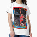MJ rookie basketball card remade with over 1,800 - Adult & Kids T-Shirts, Sweatshirts & Hoodies apparel design preview 1