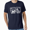 Gardening Funny Problem Solved Stickman - Adult & Kids T-Shirts, Sweatshirts & Hoodies apparel design preview 1