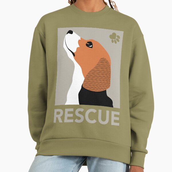 Rescue (Beagle) - Adult & Kids T-Shirts, Sweatshirts & Hoodies apparel design preview 1