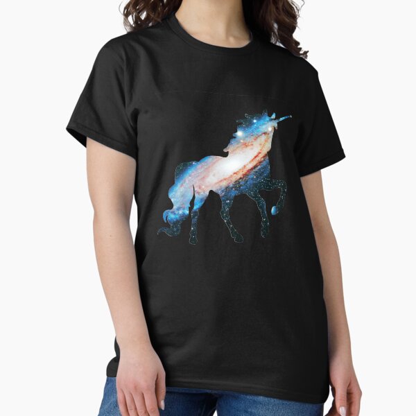 Legendary Animals Andromeda Galaxy Unicorn Outer - Adult & Kids T-Shirts, Sweatshirts & Hoodies apparel design preview 1