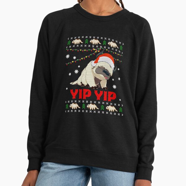 Appa Sky Bison yip Ugly Christmas Sweater Gifts For - Adult & Kids T-Shirts, Sweatshirts & Hoodies apparel design preview 1