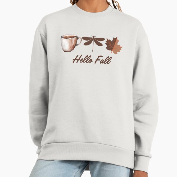 Hello fall, cozy autumn season, coffee lovers - Adult & Kids T-Shirts, Sweatshirts & Hoodies apparel design preview 1