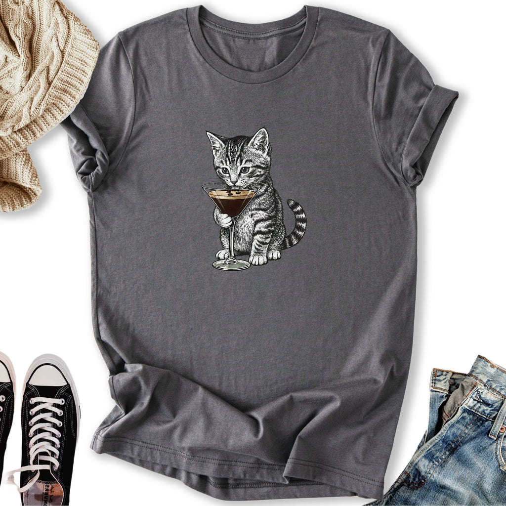 Kitten Espresso Martini - Adult & Kids T-Shirts, Sweatshirts & Hoodies apparel design preview 1