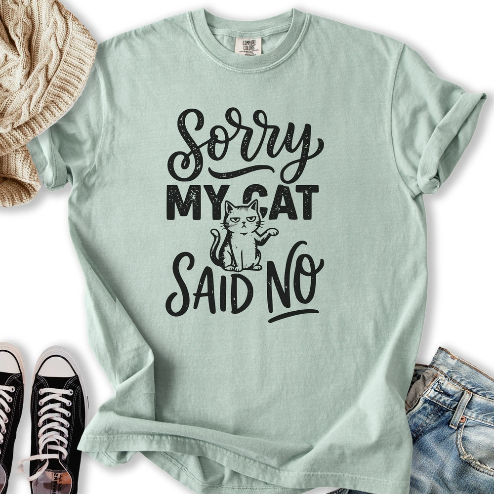 Cat Said No - Adult & Kids T-Shirts, Sweatshirts & Hoodies apparel design preview 2