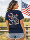 Southern Attitude USA By The Grace Of God - Adult & Kids T-Shirts, Sweatshirts & Hoodies apparel design preview 1