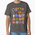 Vintage defunct Railroad Railway logos Trains hobby - Adult & Kids T-Shirts, Sweatshirts & Hoodies apparel design preview 1