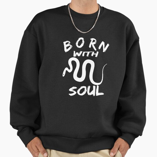 BORN WITH SNAKE SOUL - Adult & Kids T-Shirts, Sweatshirts & Hoodies apparel design preview 1