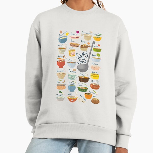 Soups of the World - Adult & Kids T-Shirts, Sweatshirts & Hoodies apparel design preview 1