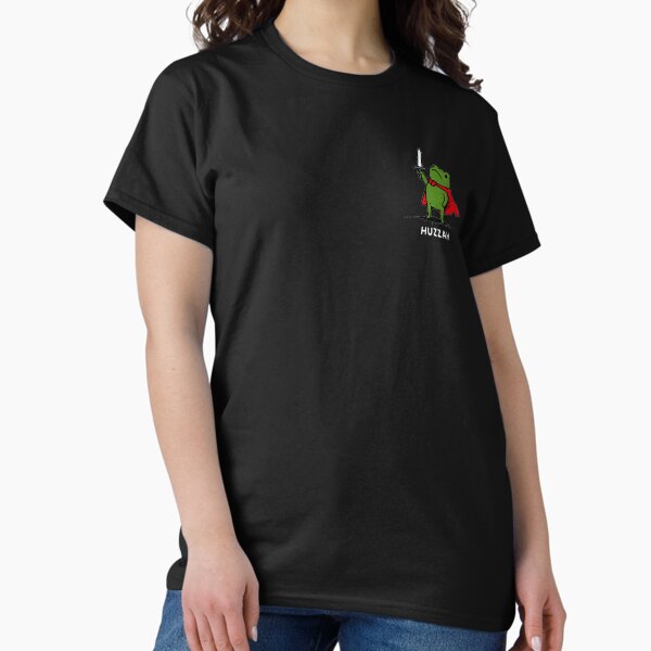 Huzzah Frog Knight Funny Sword Meme Quote - Adult & Kids T-Shirts, Sweatshirts & Hoodies apparel design preview 1