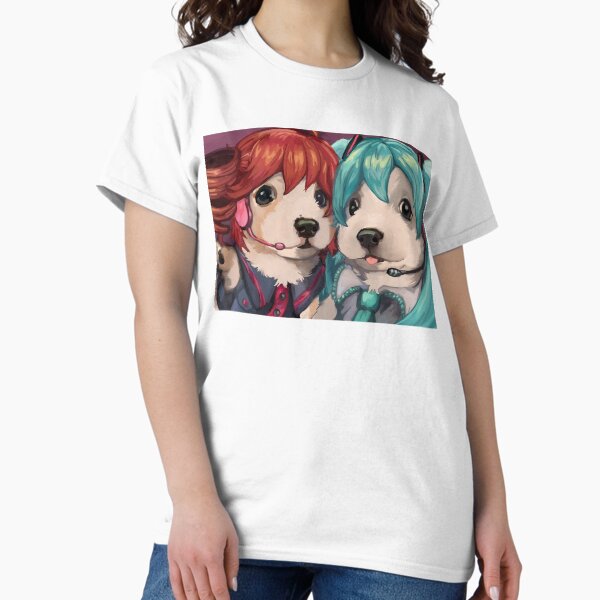 Puppy teto miku - Adult & Kids T-Shirts, Sweatshirts & Hoodies apparel design preview 1