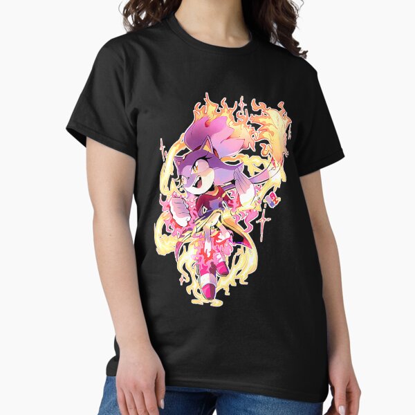 Sonics, team, sonicsthehedgehog, blaze the cat anime - Adult & Kids T-Shirts, Sweatshirts & Hoodies apparel design preview 1