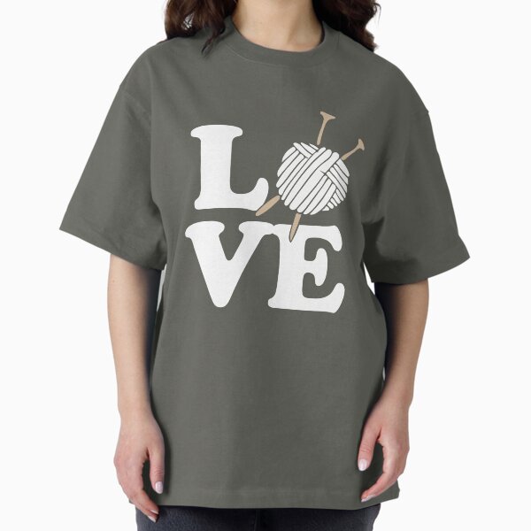 LOVE to knit - Adult & Kids T-Shirts, Sweatshirts & Hoodies apparel design preview 1