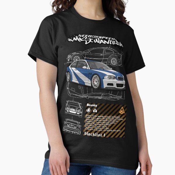 Need For Speed Most Wanted Blacklist #1 Legendary GTR - Adult & Kids T-Shirts, Sweatshirts & Hoodies apparel design preview 1