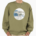 Unicorn Pegasus and Fairy Princess Mountain Snowy - Adult & Kids T-Shirts, Sweatshirts & Hoodies apparel design preview 1