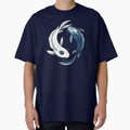 Tui and La Yin Yang Koi - Adult & Kids T-Shirts, Sweatshirts & Hoodies apparel design preview 1