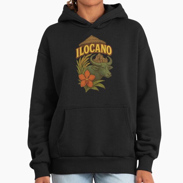 Ilocano Carabao and Colonial Church Cultural - Adult & Kids T-Shirts, Sweatshirts & Hoodies apparel design preview 1