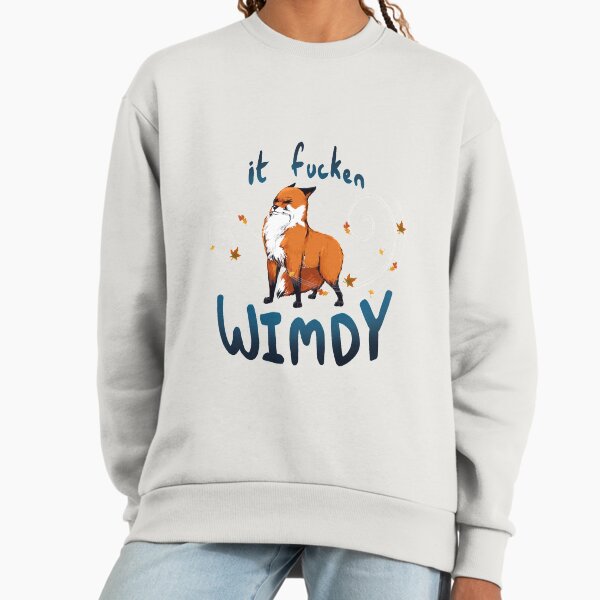 It Fucken Wimdy Fox - Adult & Kids T-Shirts, Sweatshirts & Hoodies apparel design preview 1
