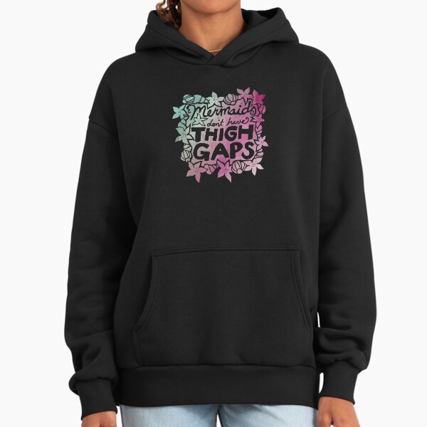 Mermaids don't have thigh gaps - Adult & Kids T-Shirts, Sweatshirts & Hoodies apparel design preview 1