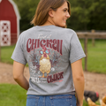 Girlie Girl Originals Chicken Cluck - Adult & Kids T-Shirts, Sweatshirts & Hoodies apparel design preview 1