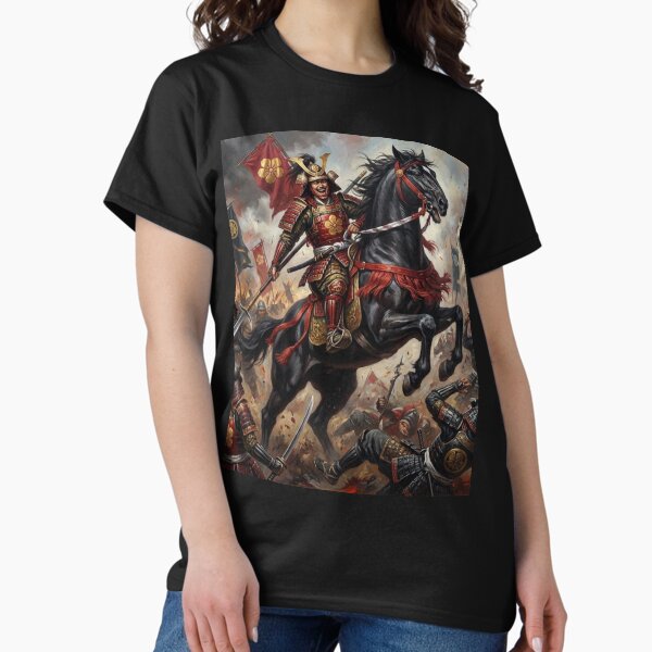 Keiji Maeda The Fearless Rider of Sengoku Chaos (Mori - Adult & Kids T-Shirts, Sweatshirts & Hoodies apparel design preview 1
