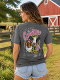 Girlie Girl Originals Preppy From The Country Farm - Adult & Kids T-Shirts, Sweatshirts & Hoodies apparel design preview 1