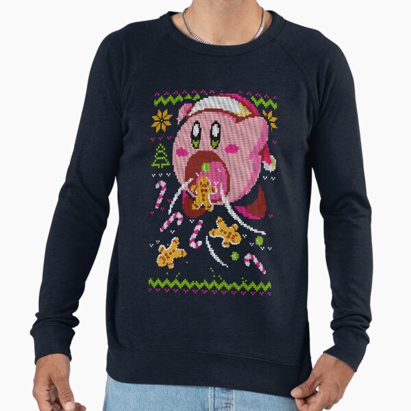 Cute Monster Christmas Ugly Sweater Lightweight - Adult & Kids T-Shirts, Sweatshirts & Hoodies apparel design preview 1