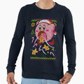 Cute Monster Christmas Ugly Sweater Lightweight - Adult & Kids T-Shirts, Sweatshirts & Hoodies apparel design preview 1