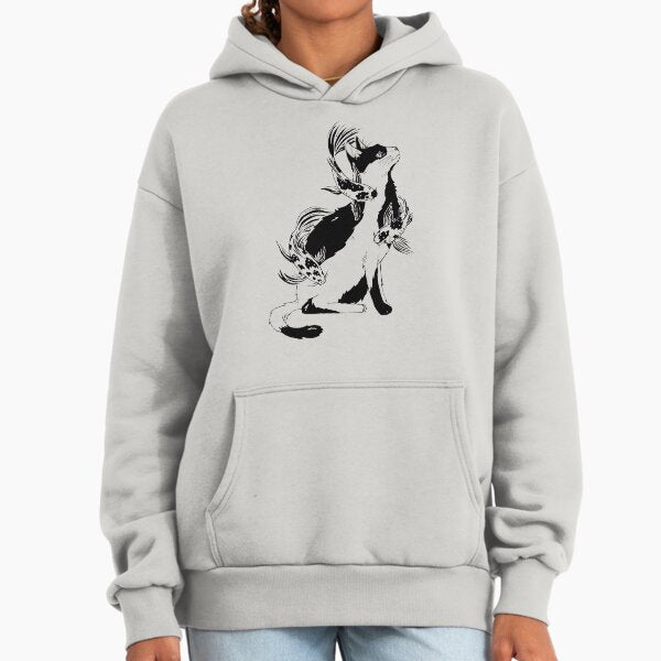 Cat with Fish - Adult & Kids T-Shirts, Sweatshirts & Hoodies apparel design preview 1